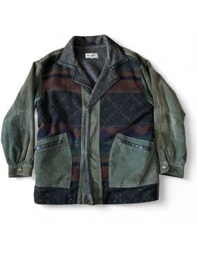 Vintage Modango suede and Sherpa size medium Field Jacket